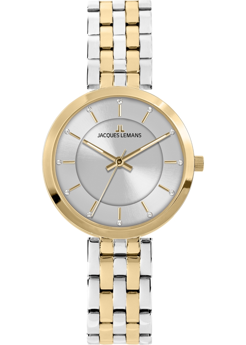 JACQUES LEMANS Milano 32 mm Damenuhr - weiß