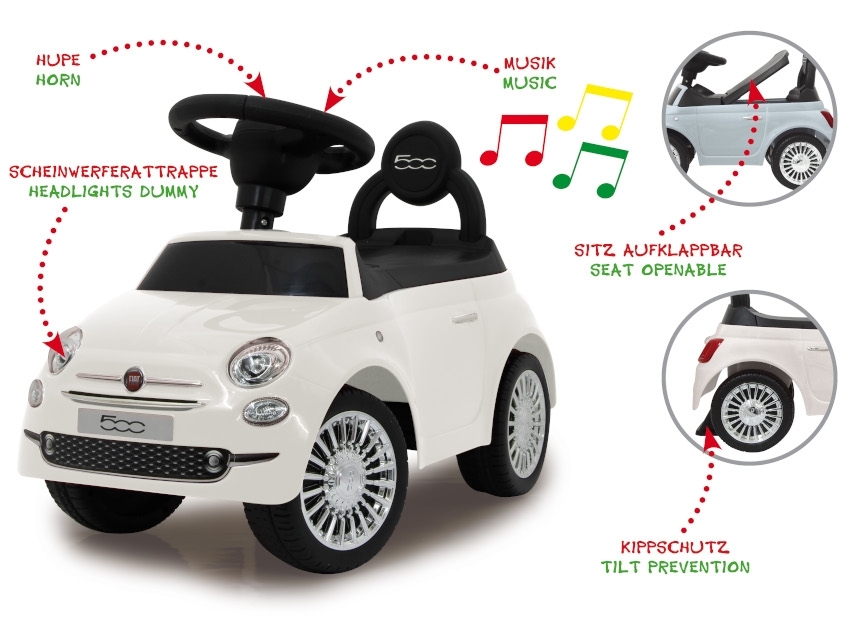JAMARA Rutscher Fiat 500